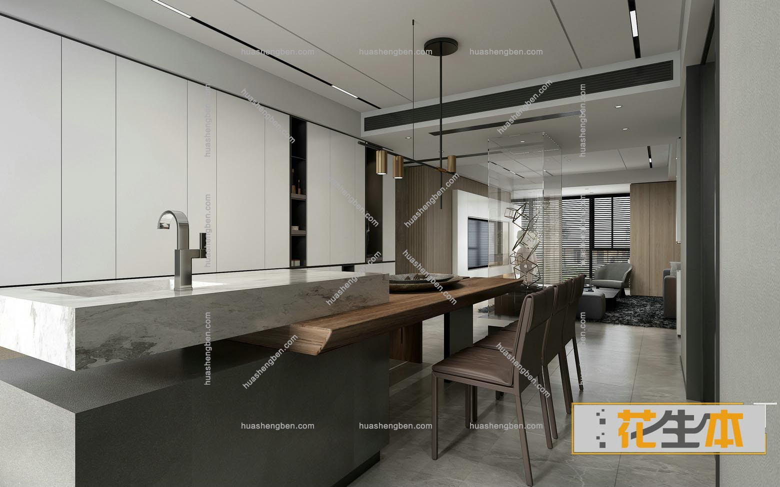 简易客厅3d模型「免费下载」9 (4).jpg(5)
