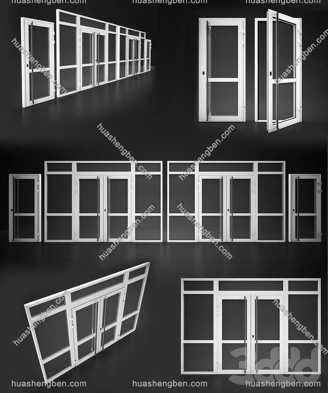 现代平开窗3d模型「免费下载」152571.jpg(1)