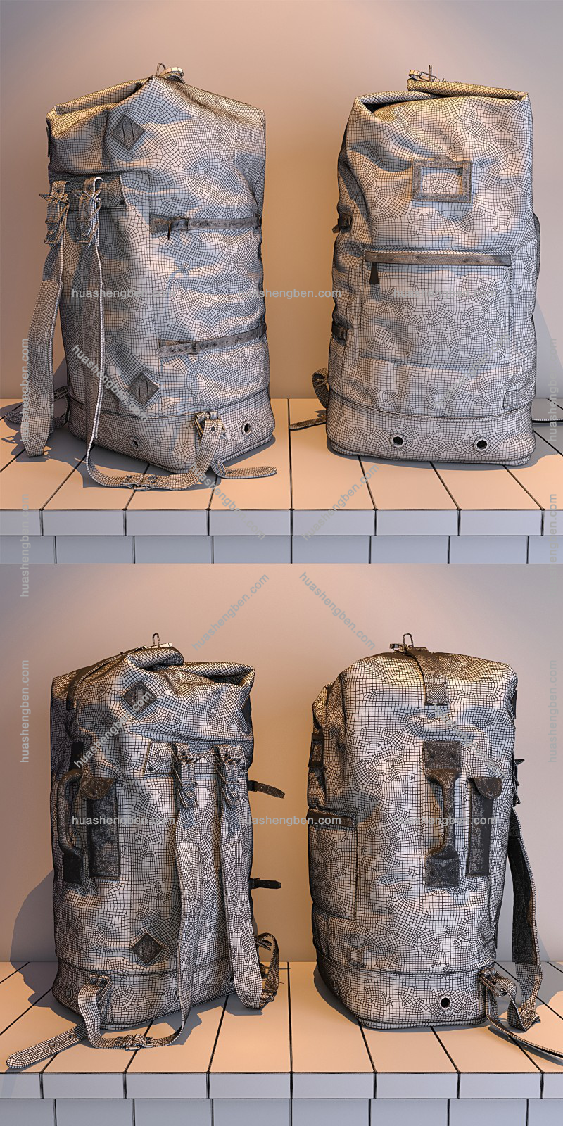 现代旅行包组合3d模型「免费下载」Buffalo Jackson_Dakota Vintage Backpack Bag_g.jpg(2)