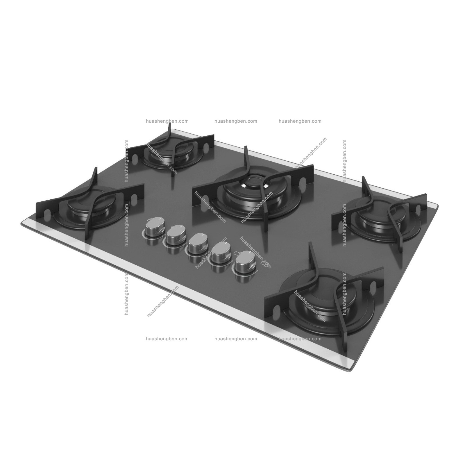 现代厨房燃气灶3d模型「免费下载」cooktop (2).jpg(2)