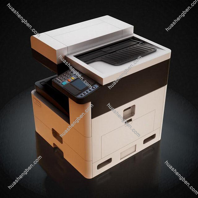 现代打印机3d模型「免费下载」Office MFU Printer.jpg(2)