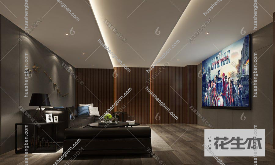 现代客厅3d模型「免费下载」677297.jpg(1)