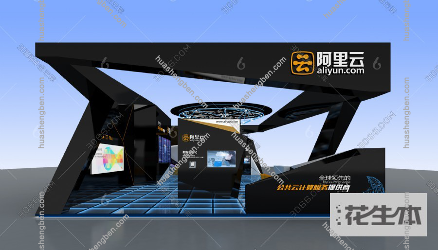 现代展厅3d模型「收费下载」现代展厅3D模型下载 ID 614825.jpg(1)