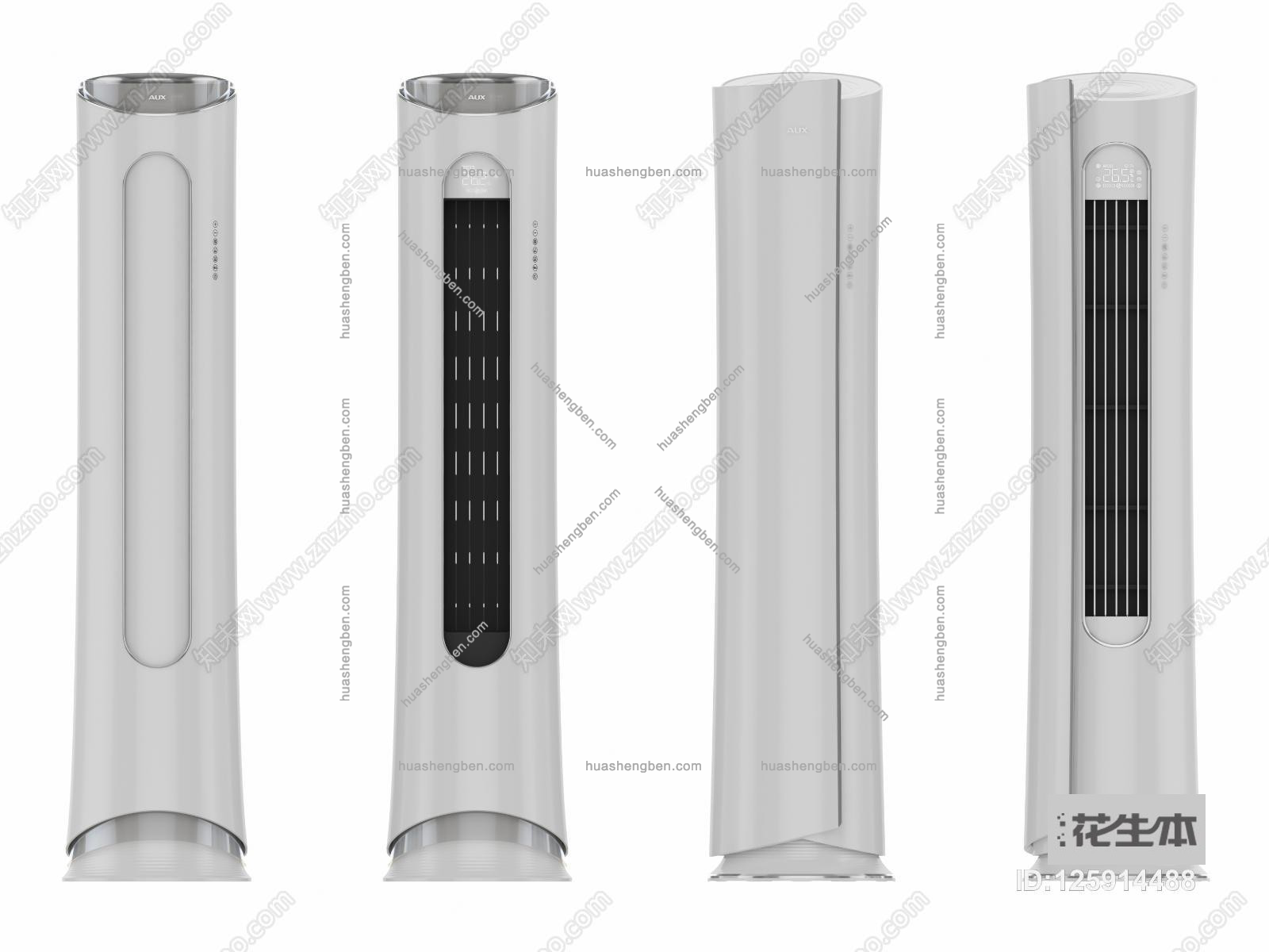 现代奥克斯现代空调3d模型「免费下载」奥克斯现代空调【ID125914488】.jpg(1)