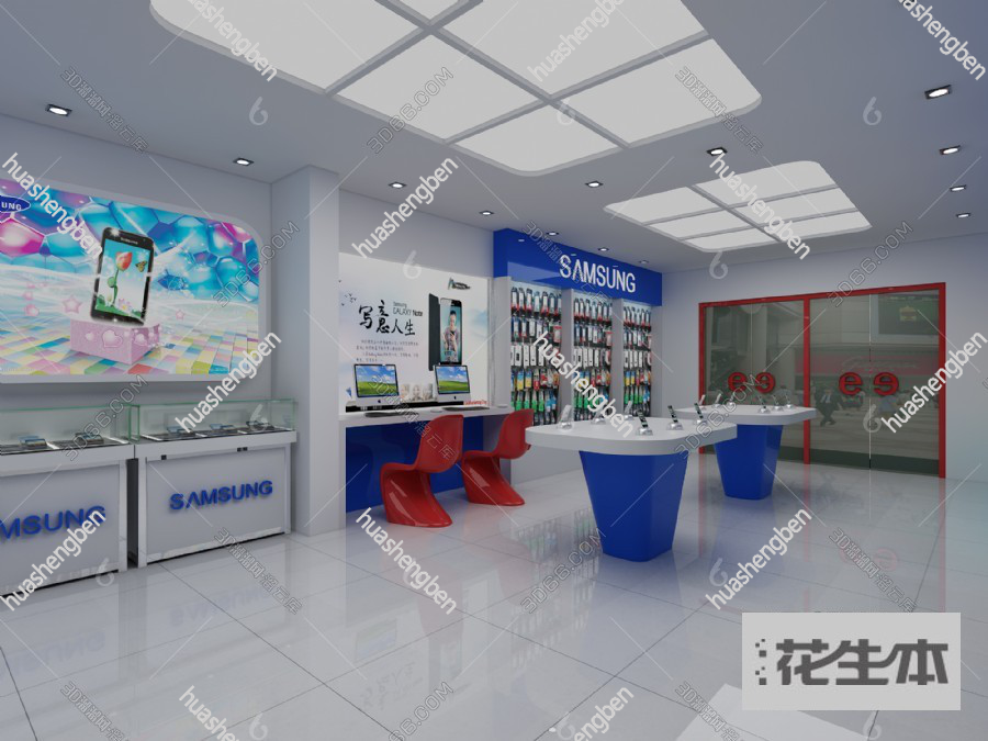 后现代手机店3d模型「免费下载」手机店3D模型 （ID：734202）.jpg(1)