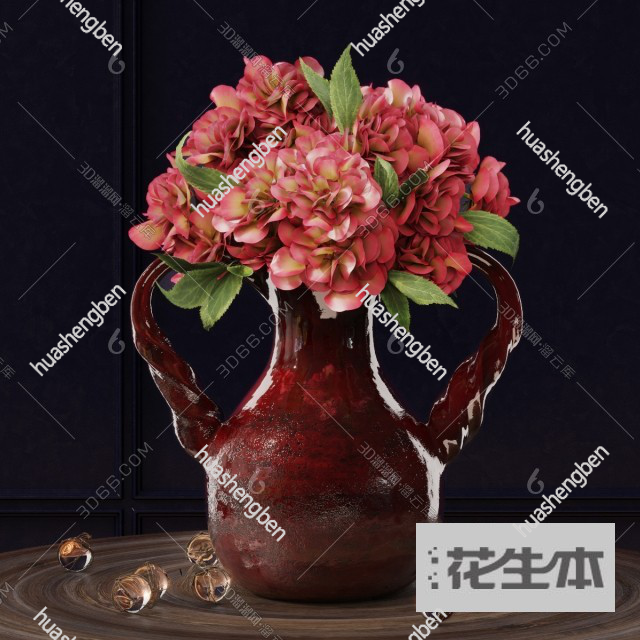 后现代花瓶花卉3d模型「免费下载」花瓶3D模型 （ID：369143）.jpg(1)