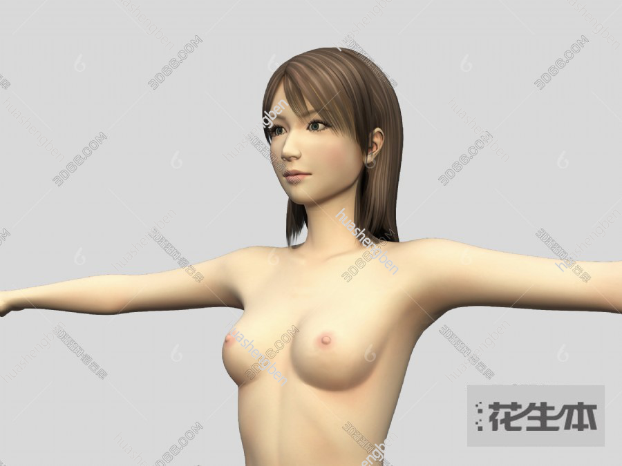 现代女人3d模型「免费下载」女人3D模型 （ID：617451）.jpg(1)