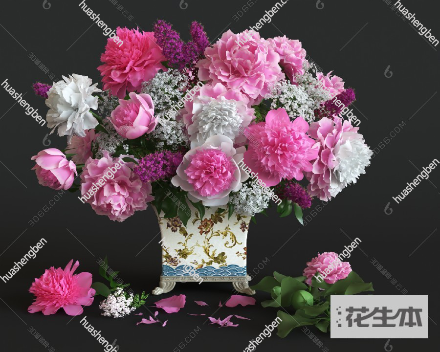 现代花瓶3d模型「免费下载」花瓶3D模型 （ID：641974）.jpg(1)