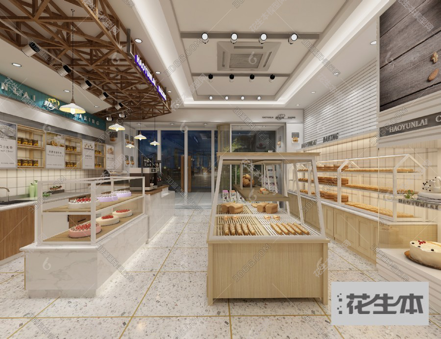 现代面包店3d模型「免费下载」面包店3D模型 （ID：590843）.jpg(1)