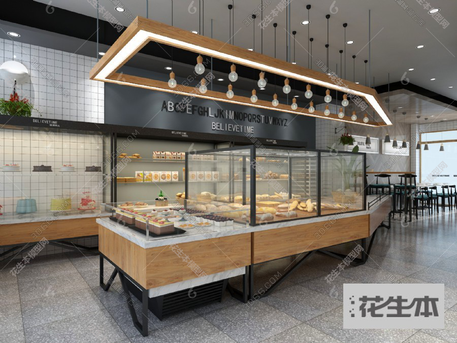 现代蛋糕店3d模型「免费下载」蛋糕店3D模型 （ID：728391）.jpg(1)