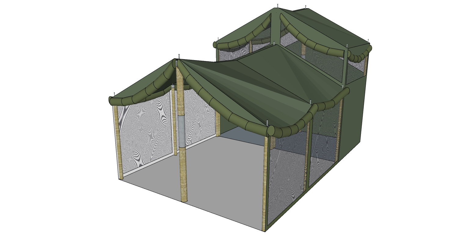 露营野炊帐篷SketchUp草图模型下载 (5)