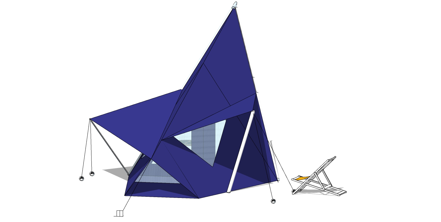 露营野炊帐篷SketchUp草图模型下载 (15)