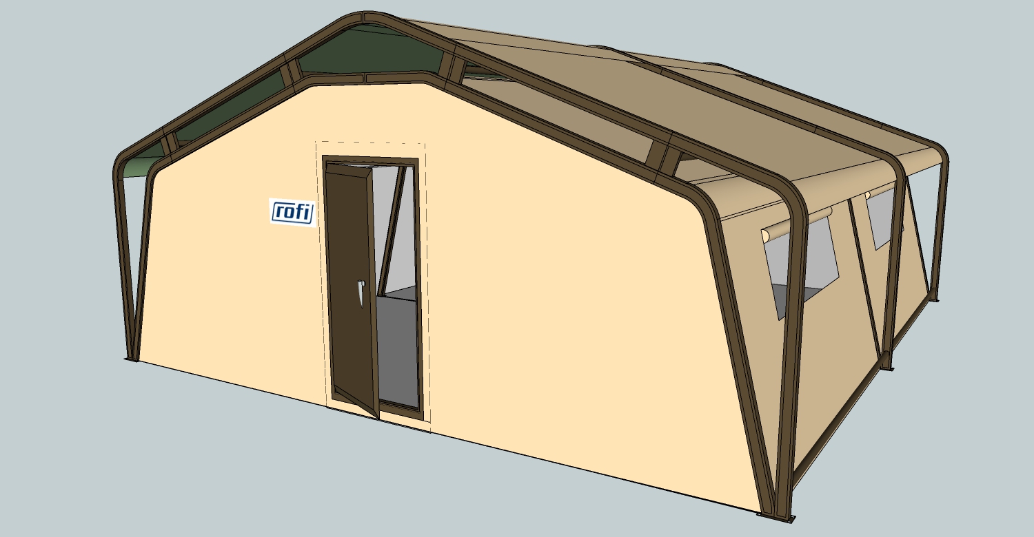 露营野炊帐篷SketchUp草图模型下载 (42)