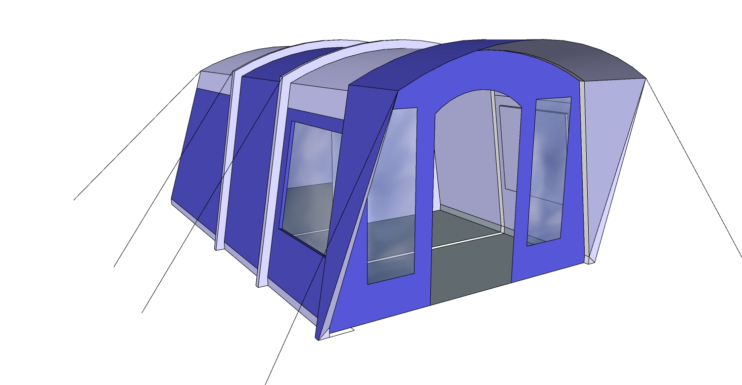 露营野炊帐篷SketchUp草图模型下载 (63)