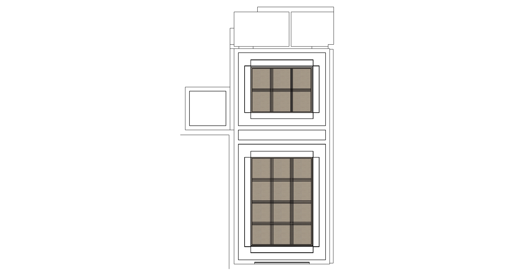 中式吊顶合集sketchup草图模型下载 (4)(1)