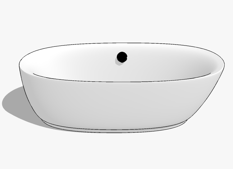 现代卫浴浴缸sketchup草图模型下载 (22)(1)