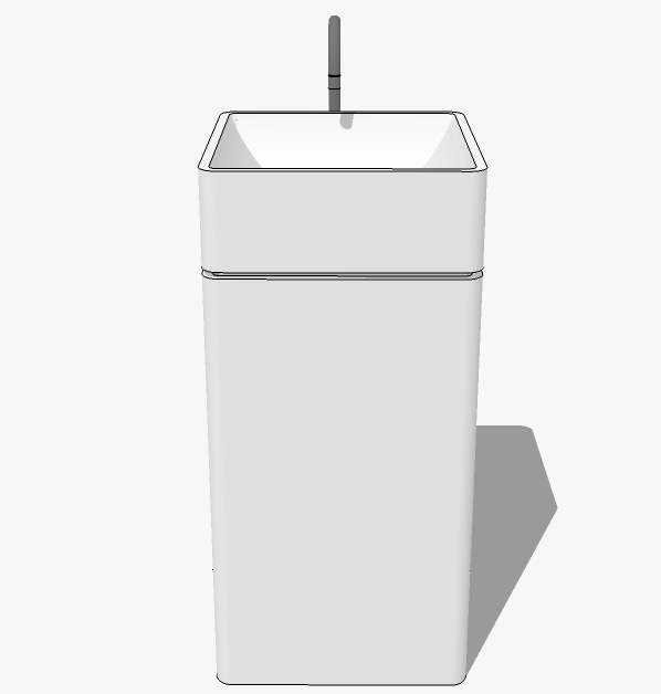 现代柱状洗手台台盆 (4)(1)