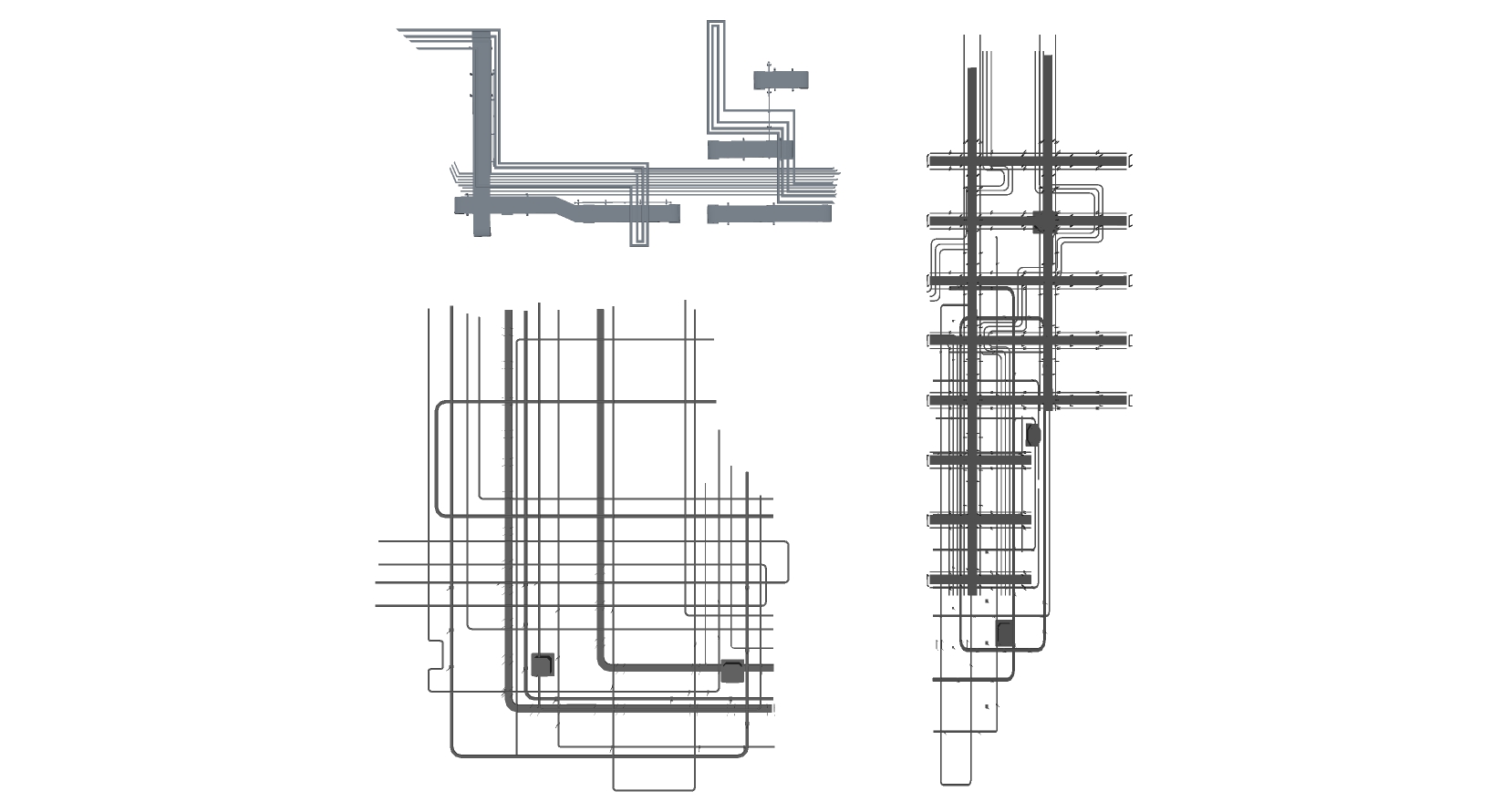 (6)空调消防管道sketchup草图模型下载