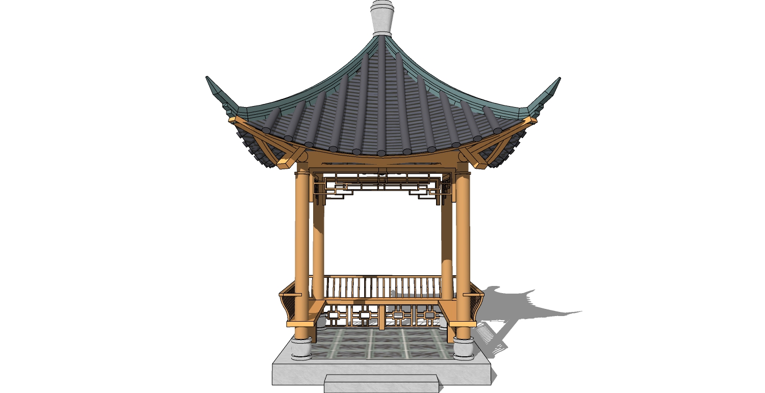 中式韩式日式古建凉亭 a (1)(1)