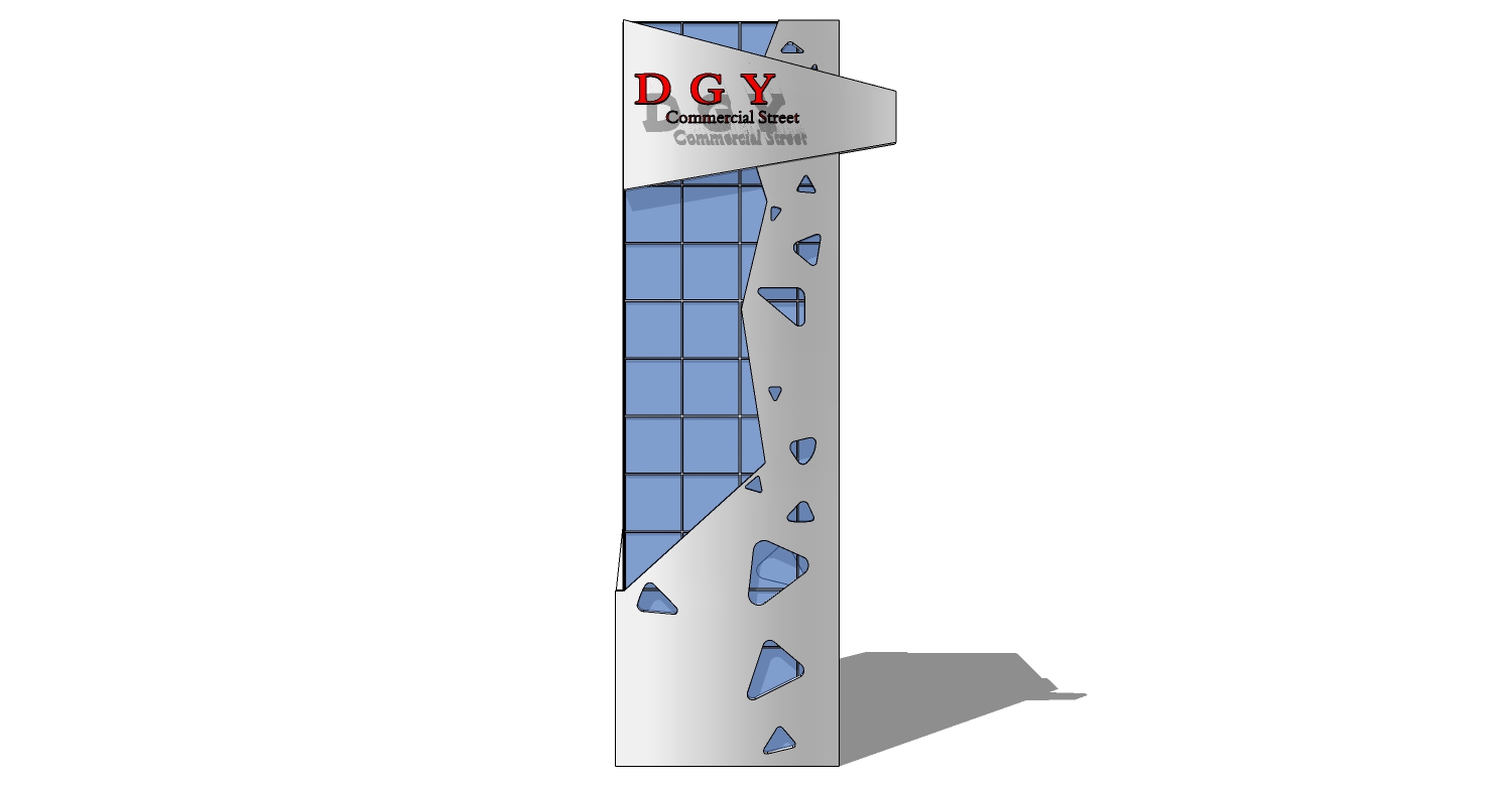 商场商业道路指示牌标SketchUp草图模型下载 (39)