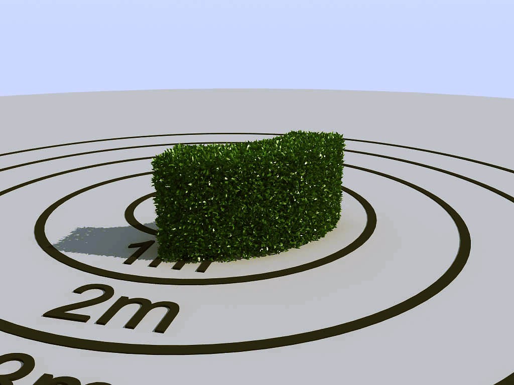 041景观植物绿植墙植物墙树墙黄杨灌木3d模型下载(1)