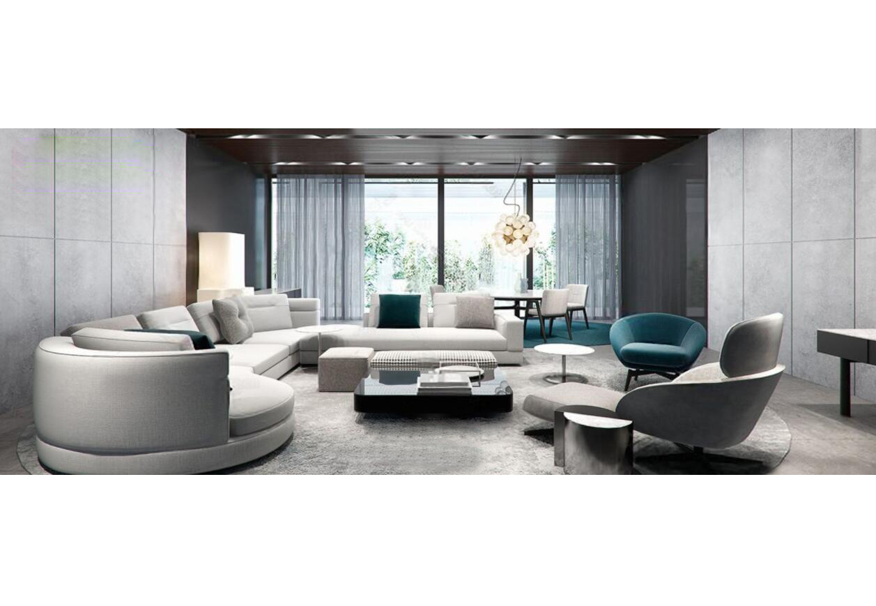 Minotti 客厅3D模型下载(1)