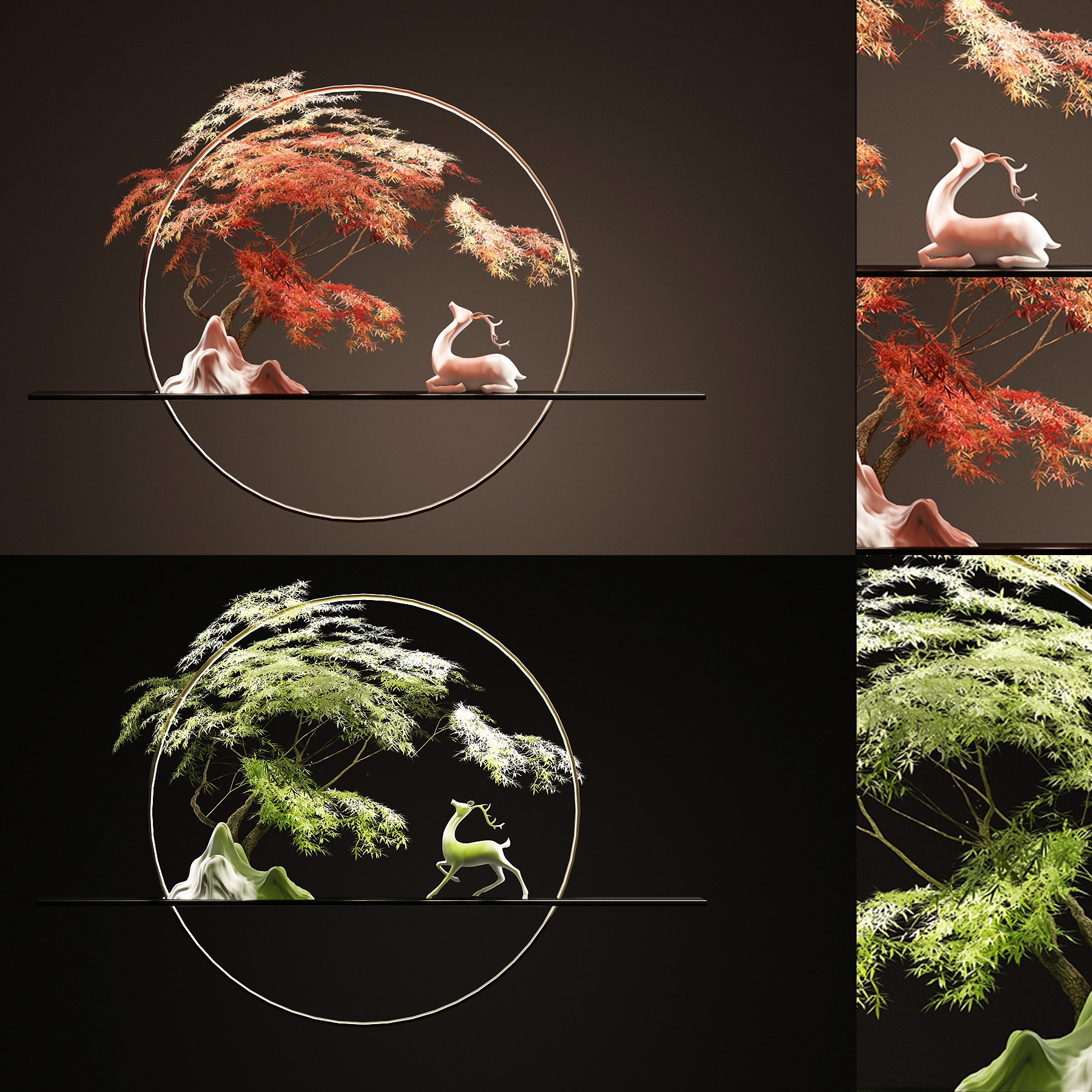 墙饰3d模型下载(1)