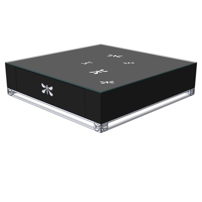 现代茶几免费su模型(1)