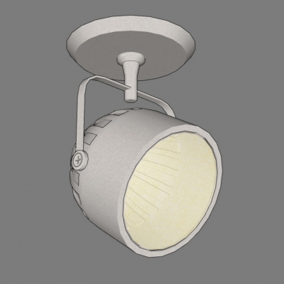 现代射灯免费su模型