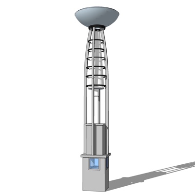 现代路灯免费su模型(1)