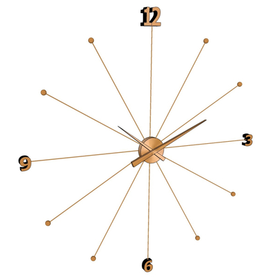 现代挂钟免费su模型(1)