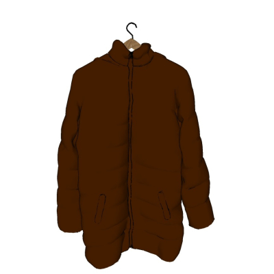 现代服饰免费su模型(1)