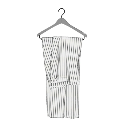 现代服饰免费su模型(1)