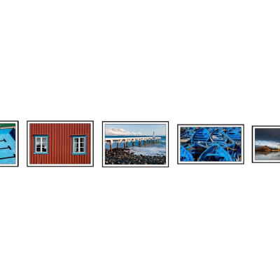 现代挂画装饰画免费su模型(1)