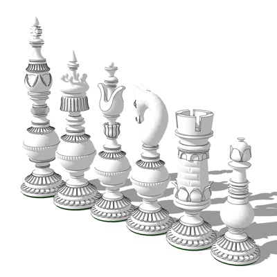 欧式国际象棋免费su模型(1)