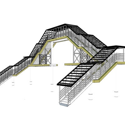 现代天桥免费su模型
