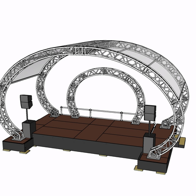 现代舞台免费su模型(1)