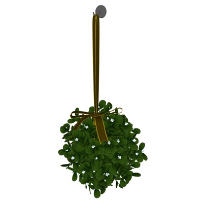 现代吊篮绿植免费su模型(1)