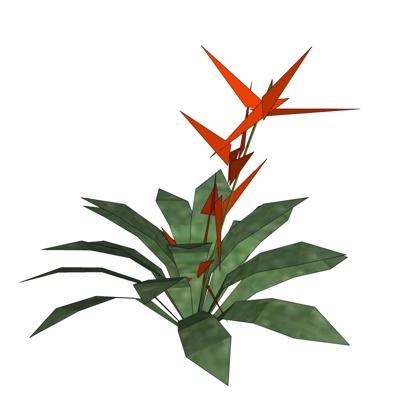 现代花草植物免费su模型(1)