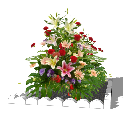现代花草植物免费su模型(1)