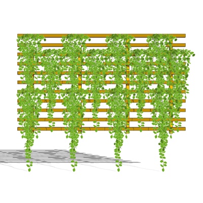 现代绿植藤蔓免费su模型