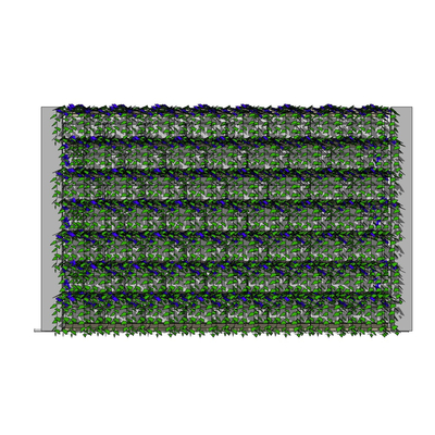 现代植物墙免费su模型