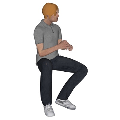 现代男性人物免费su模型(1)