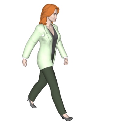 现代女性人物免费su模型(1)