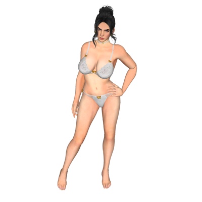 现代比基尼美女免费su模型(1)