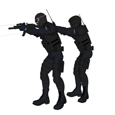 现代特种兵免费su模型(1)