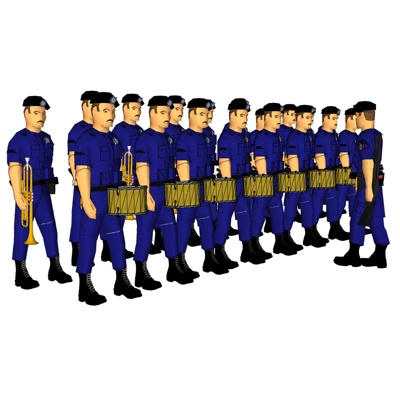 现代警察人物免费su模型(1)