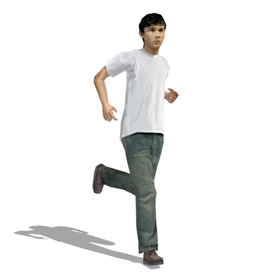 现代跑步男性免费su模型(1)