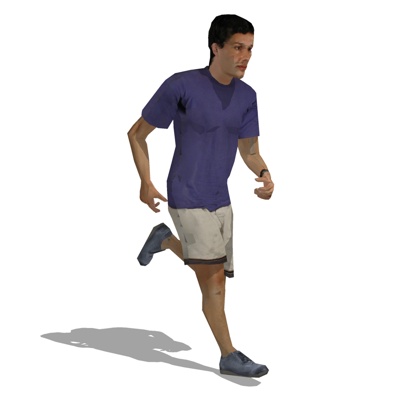 现代跑步男性免费su模型(1)