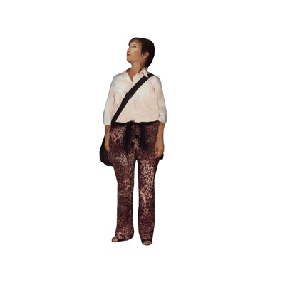 现代女士站姿免费su模型(1)